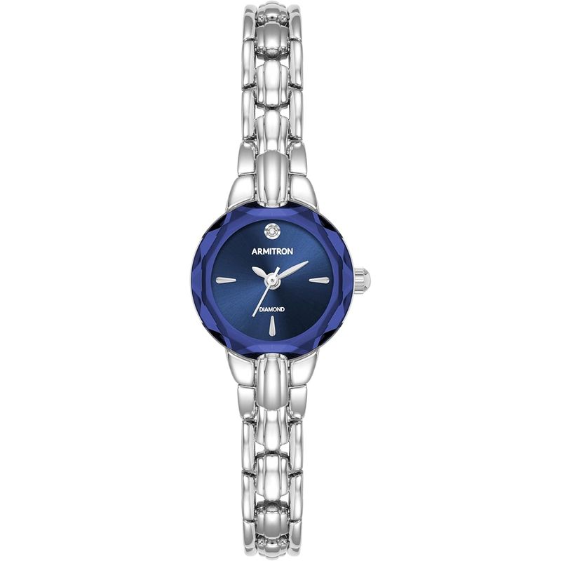 Armitron Sapphire Blue Diamond Dial Ladies Watch